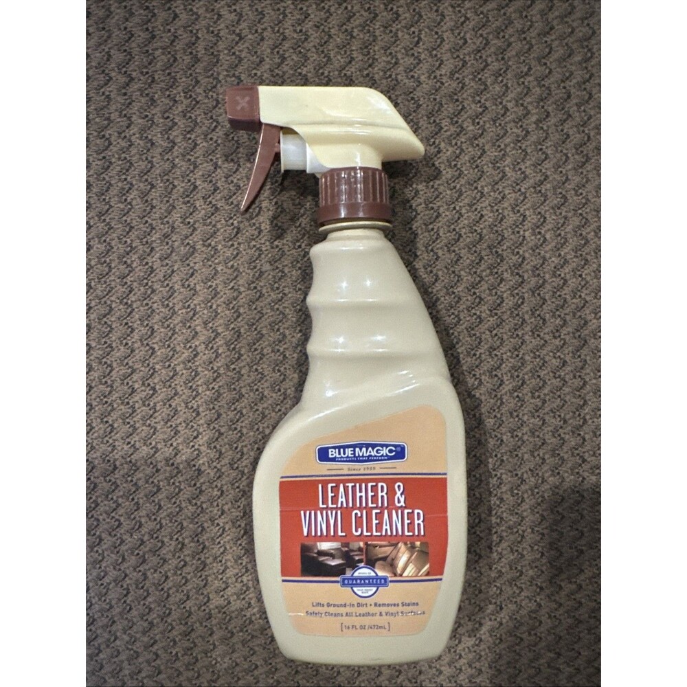 Blue Magic 800 16Oz Lthr/Vinyl Cleaner, Clear